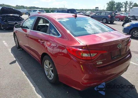 2016 Hyundai Sonata из США, поврежденный, VIN 5NPE24AF4GH400781